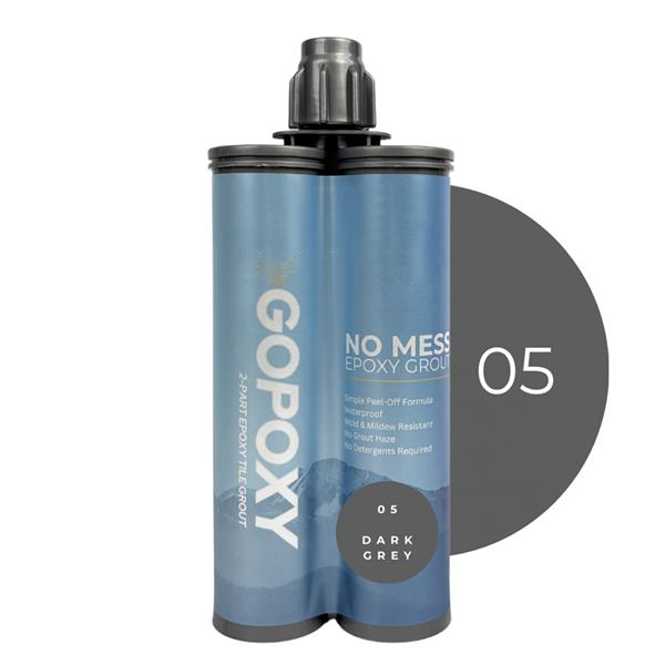 GoPoxy epoksimassa Dark Grey 05  400ml