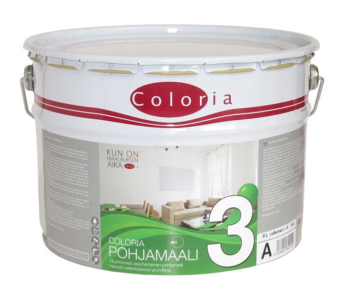 Coloria 3 Pohjamaali  9L