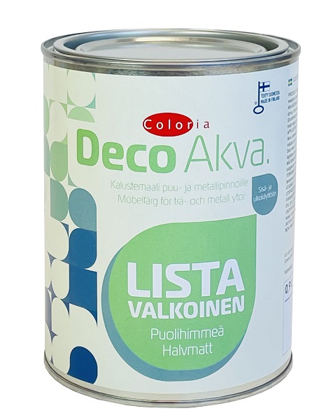 Deco Akva 20 listavalkoinen  0,9 L