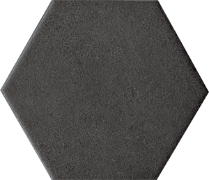 Kaakeli Arc Hexagon Black PEI 4 R9 A V2 * EN 14411 Bla GL 10x11,6  9 mm