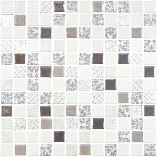 Kaakeli Blend Palace Plata (2,5x2,5) EN 14411 Bla GL 31,6x31,6   4 mm