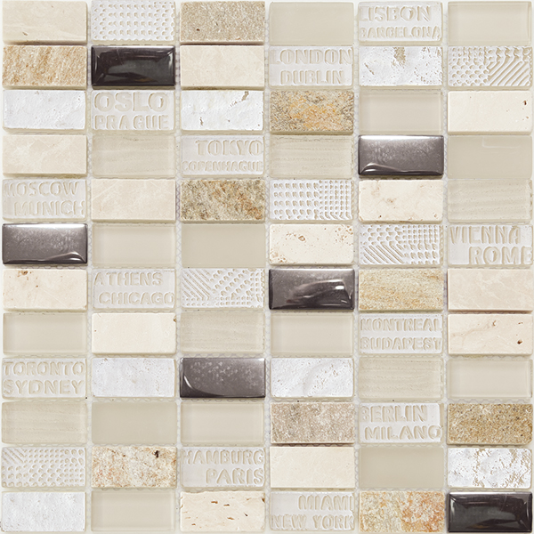Kaakeli City Beige (2x4,5) 30x30   8 mm