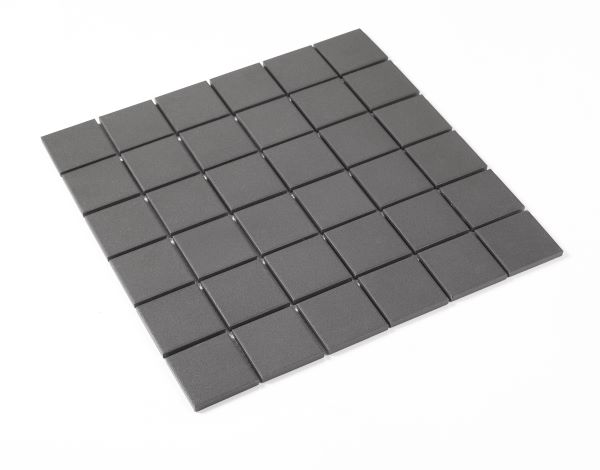 Kaakeli Dover Black Mosaic MOHS 7 R11 C V1 * EN 14411 BIa UGL 30,6x30,6 (5x5)   6 mm