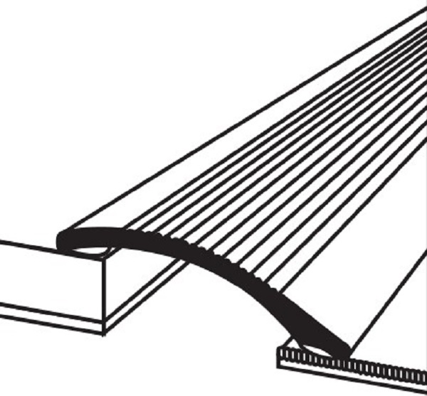 Eritasolista 40 mm/0-11 mm nordic grafiitti tarrakiinnitys B3 NG 270 270 cm