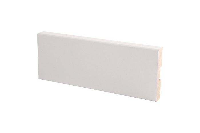 Peitelista Aava MDF Mel Valkoinen E0 12x58x3660