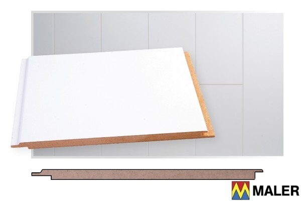 Kattopaneeli Visioni Valkoinen STP-0 Ymp.pont. MDF 8x195x2070