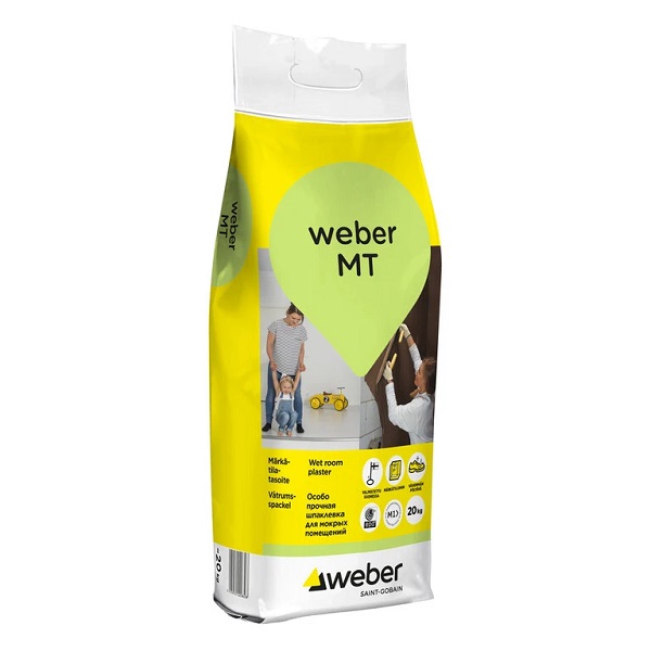 Weber MT Märkätilatasoite  20kg