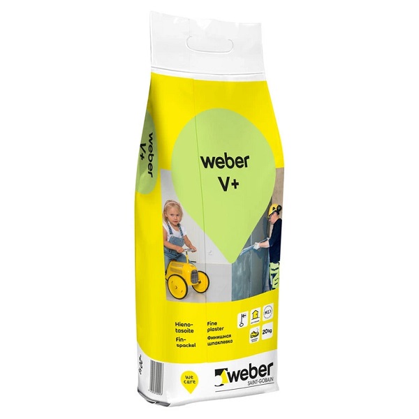 Weber V+ Hienotasoite  20kg