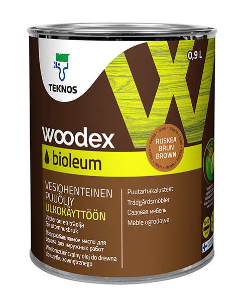 WOODEX BIOLEUM ruskea  0,9L