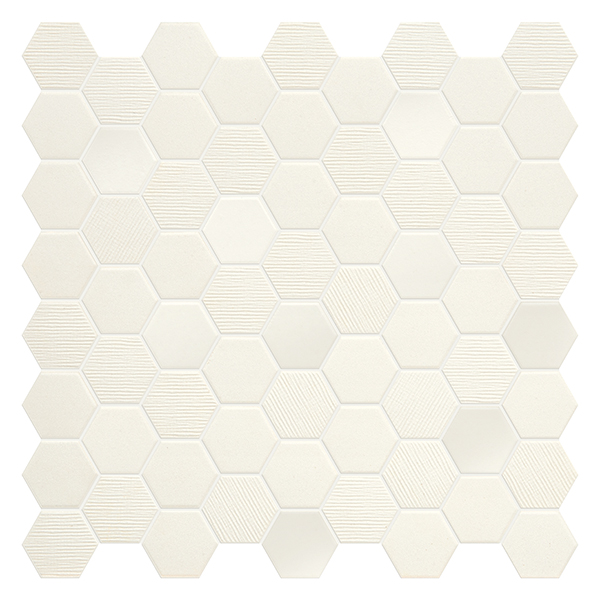 Kaakeli Hexa Mosaic Cotton Candy Mix MOHS 7 R10 B V2 (4,3x3,8) * EN 14411 Bla UGL 31,6x31,6   4 mm