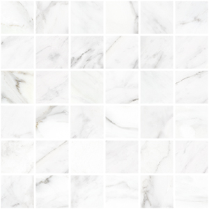 Kaakeli Stonemarble Mosaic Polished White PEI 5 V2 (5x5) * EN 14411 Bla GL 30x30   10,5 mm