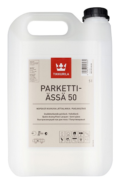 PARKETTI-ÄSSÄ 50 PUOLIKIILTÄVÄ  5L
