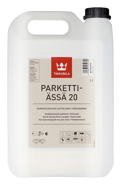 PARKETTI-ÄSSÄ 20 PUOLIHIMMEÄ  5L