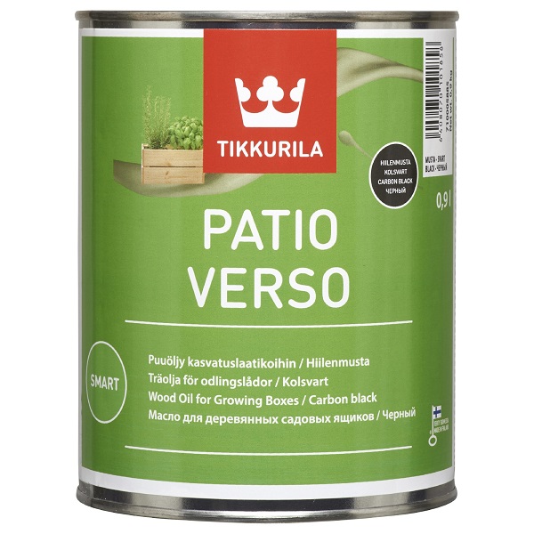 PATIO VERSO HIILENMUSTA  0,9L