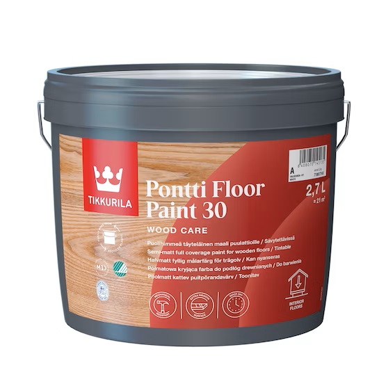 Pontti Floor Paint 30 C  2,7L