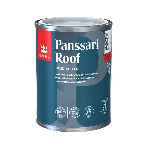 Panssari Roof Peltikattomaali A  0,9L