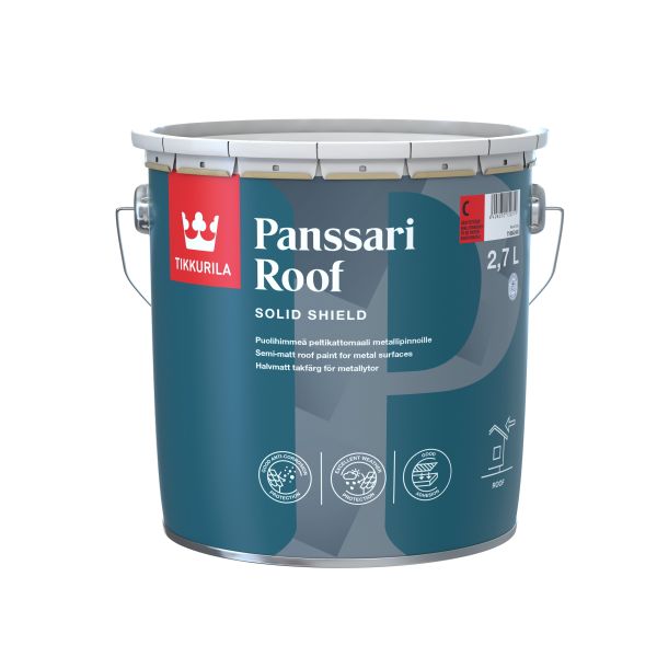 Panssari Roof Peltikattomaali A  2,7L