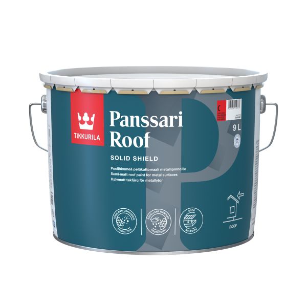 Panssari Roof Peltikattomaali A  9L