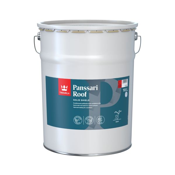 Panssari Roof Peltikattomaali A  18L