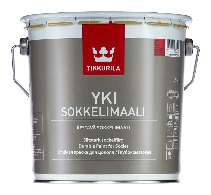 YKI SOKKELIMAALI PM C  2,7L
