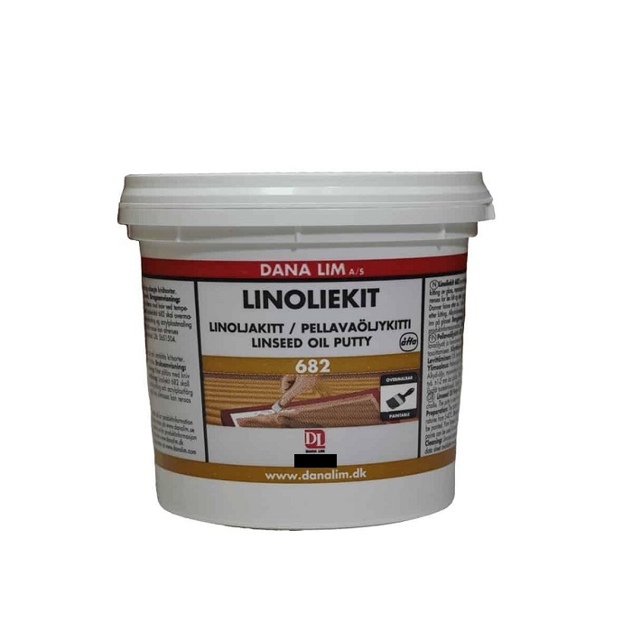 Pellavaöljykitti 683 natur  5kg / 2L